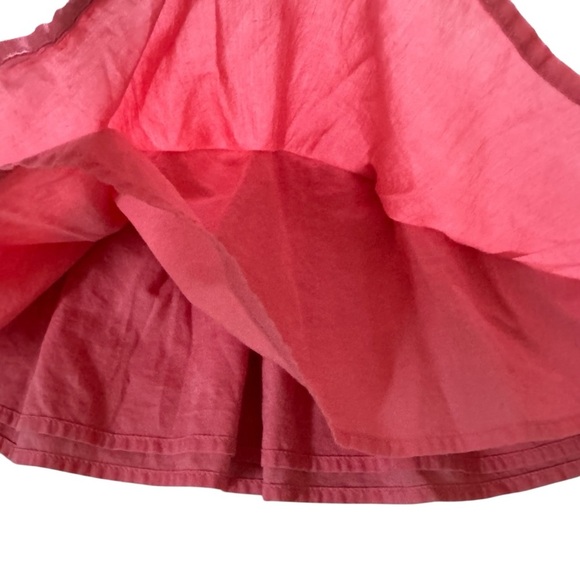 First Impressions Pink Dress Gold Embroidered Sleeveless Baby Girl 12M - Picture 4 of 5